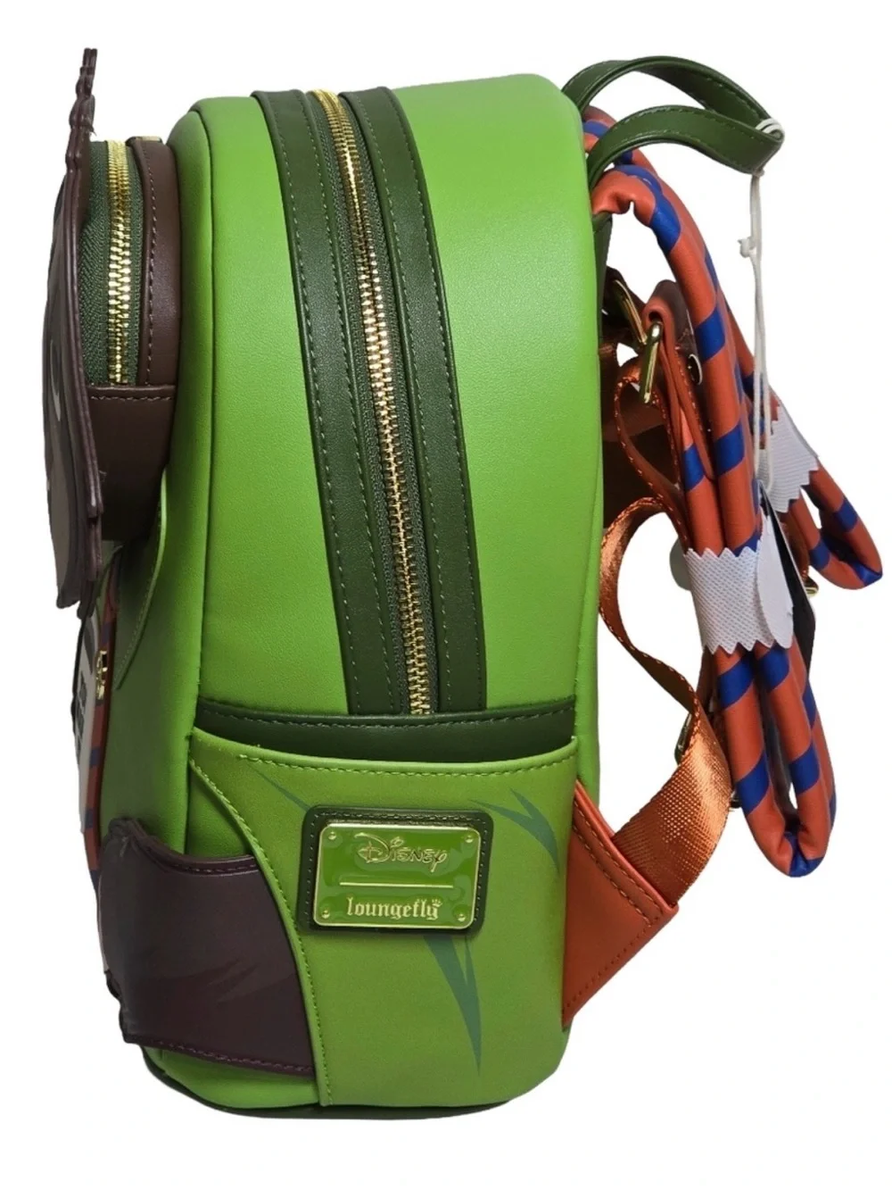Loungefly Disney Zootopia Flash Sloth Mini Backpack NWT